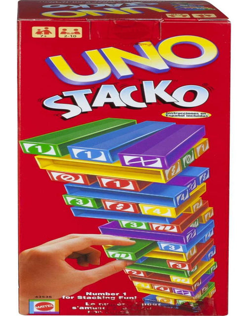 Load image into Gallery viewer, Stacko Kids Game for Family Night, Matching and Stacking with 45 Colorful Sticks
